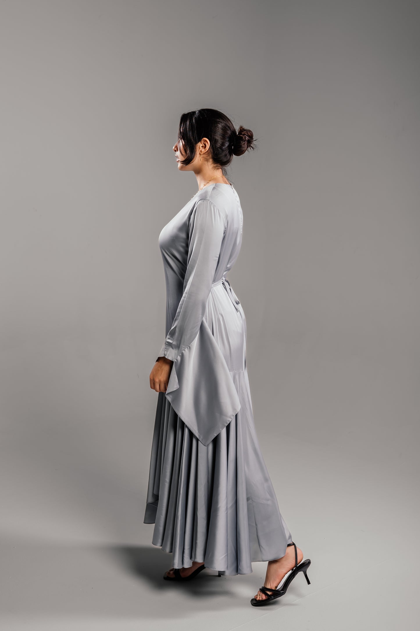 Amelia Dress- Grey