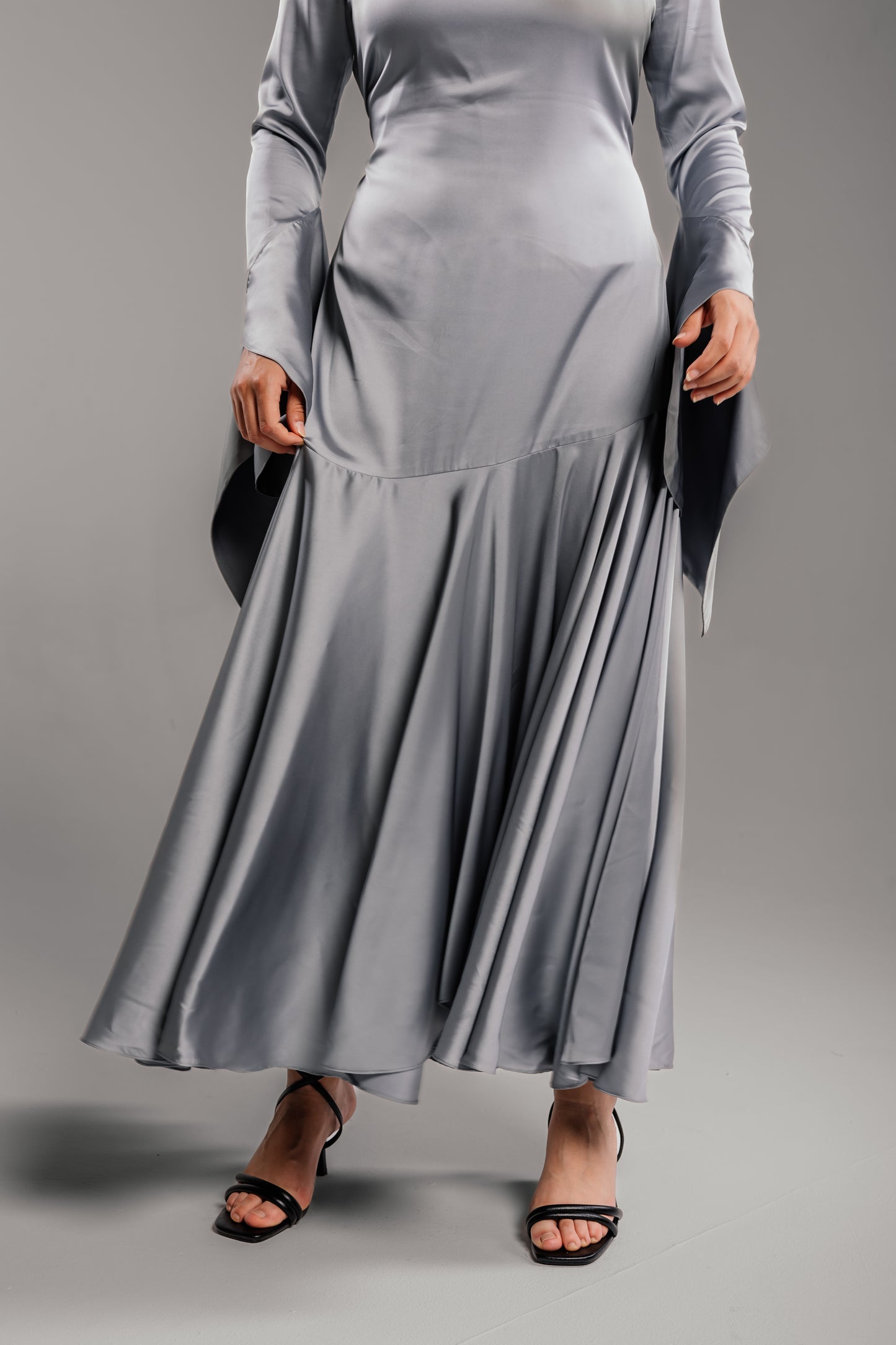 Amelia Dress- Grey